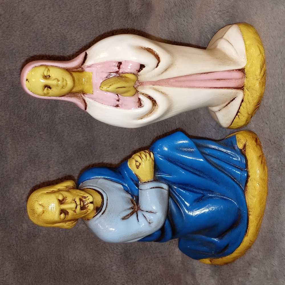 0112 Holland Mold "Mary & Joseph" Figurines
